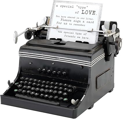 Amazon Ga508 1945 Mini Typewriter ミニ タイプライター Lillian Rose社 並行輸入 Lillian Rose Inc ホーム キッチン