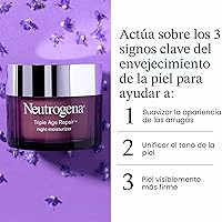 Vista 3 de Crema reparadora Triple Age Repair Neutrogena, 1.7 onzas, 1.7 onza