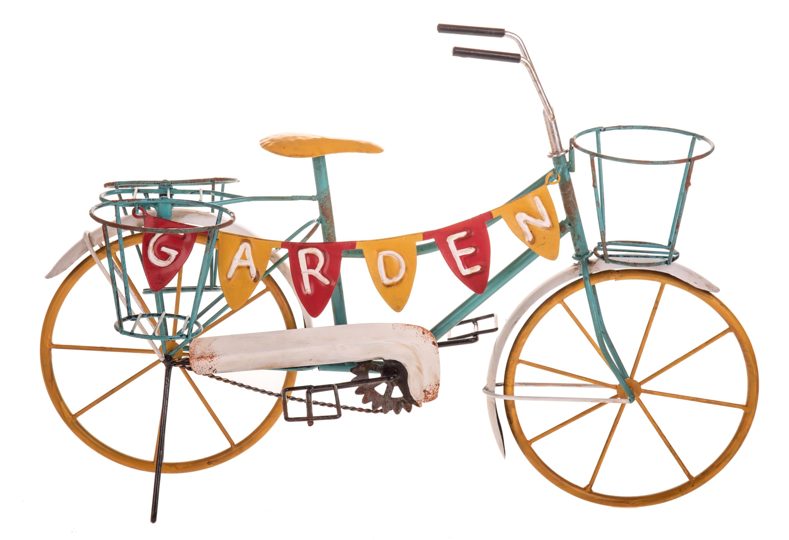 Giordanoshop Modellino Bicicletta con Contenitore H 54 cm