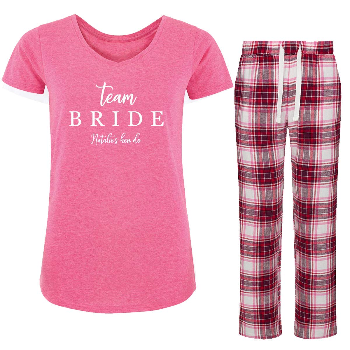 team bride pyjamas