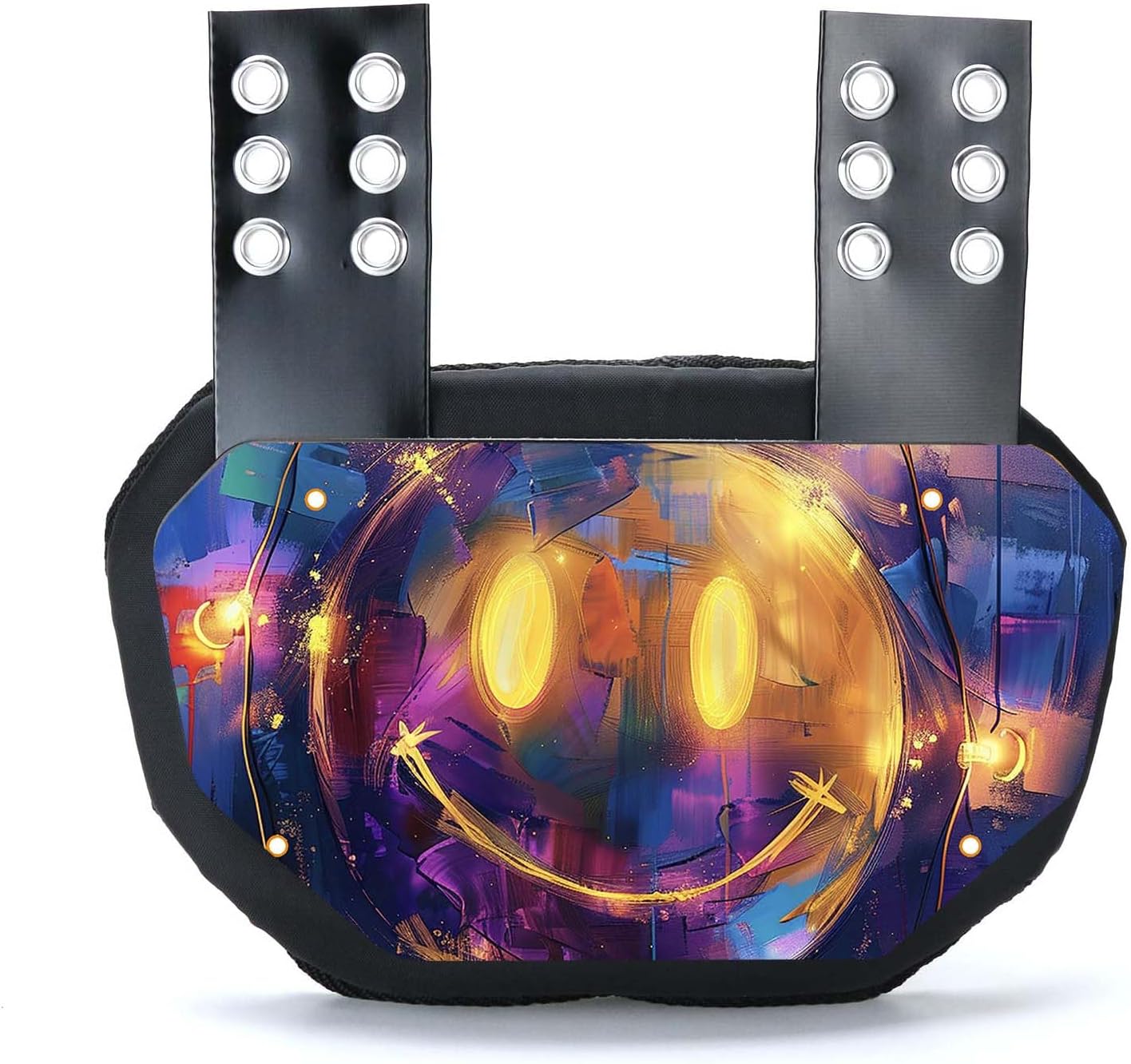 Football Back Plate,Lower Back Pads for Football Players,Rear Back Protector,High Impact Protection for Youth & Adult Shoulder Pads