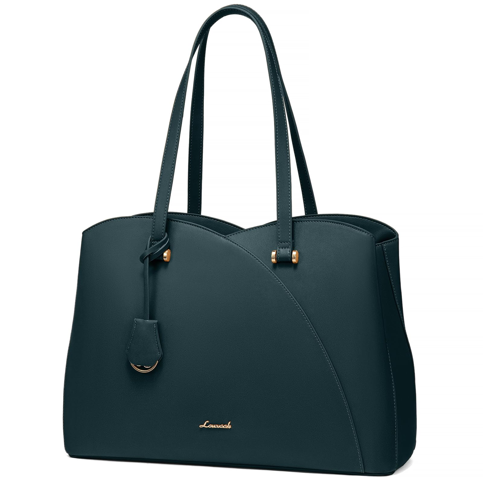 LOVEVOOK Sac Cabas Femme, Grand Sac 0rdinateur Sac a Main pour Les Cours Lycee, Sac Fourre Tout Sacoche de ravail University
