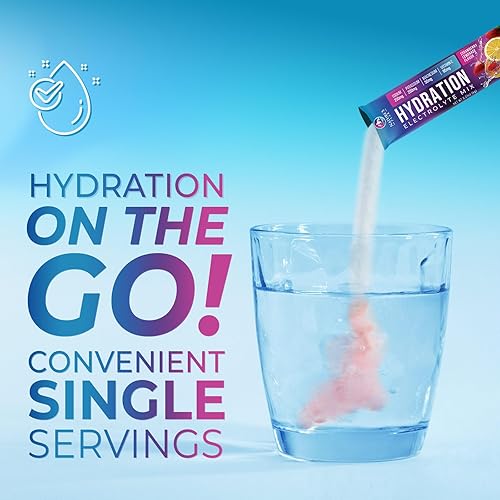 Miniatura 7 de Liquid Replenisher - Mezcla diaria de electrolitos  Paquetes de hidratación con 6 electrolitos y minerales, paquete apto para Keto, vegano, sin OMG