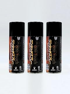 耐熱塗料 okitsumo オキツモ ワンタッチスプレー 艶消し ブラック 300ml 3本セット 650℃ 黒 塗料 バイク 車 マフラー エンジン 薪ストーブ 焼却炉