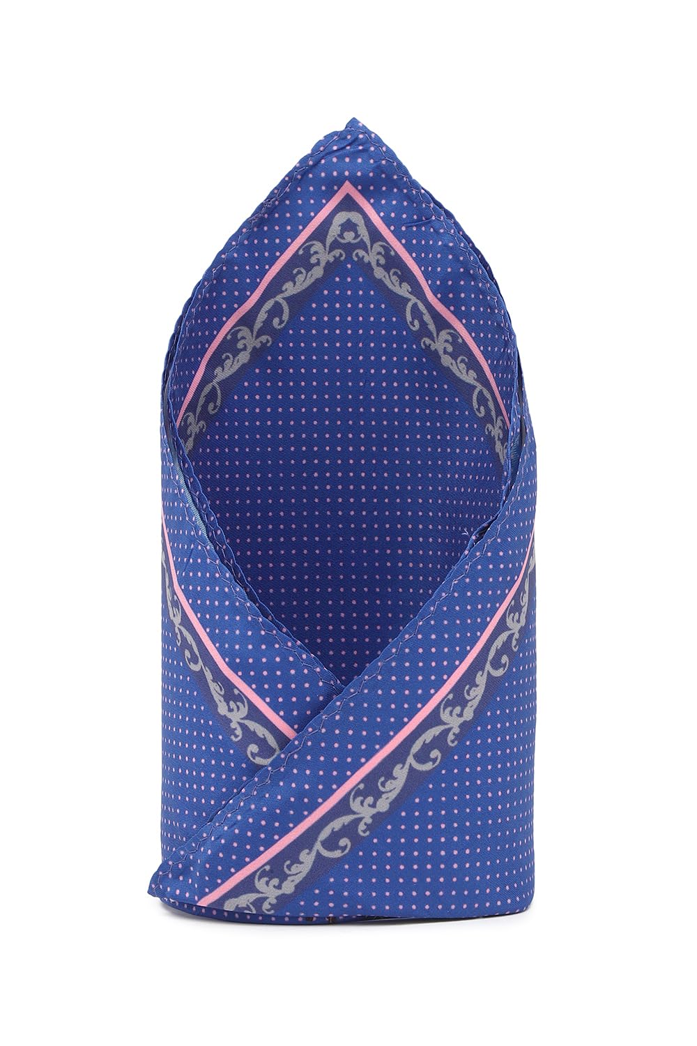 allen solly Men Blue Party Pocket Square-picture-23
