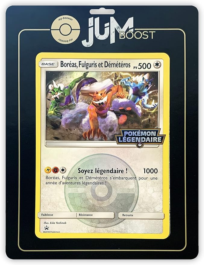 Boreas Fulguris Et Demeteros Boreos Voltolos And Demeteros Jumbo Reversible Holo Jumboost X Sun Moon 7 Tempete Celeste Huge Map Amazon De Toys Games