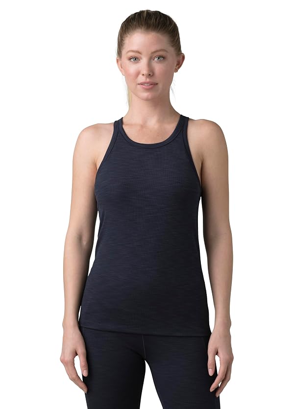 prAna Women's Becksa Tank, Nautical Heather, Medium by prAna - Used condition - US$44.55