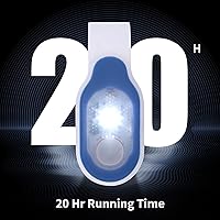 Vista 6 de Rechargeable Nurse Light Clip On for Night Shift, Bright Hand-Free Nursing Work Flashlight, Lightweight Nurse Scrub Light for Badge, Emergency Blue