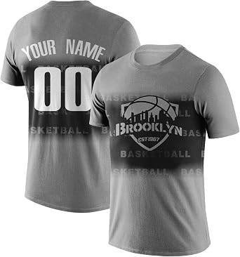 Custom Basketball T-Shirt Personalized City Shirt Customized Tshirt Name Number Gift for Fans Men Women Youth S-5XL