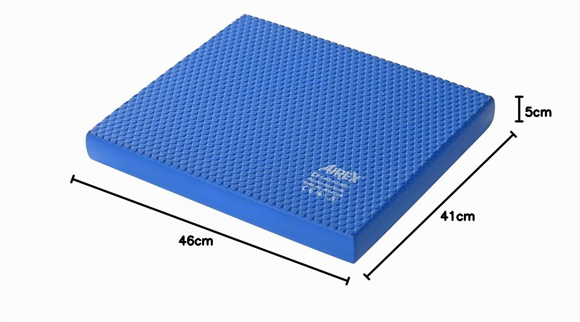 Airex Balance-pad Solid Bleu Roi, 46 x 41 x 5 cm
