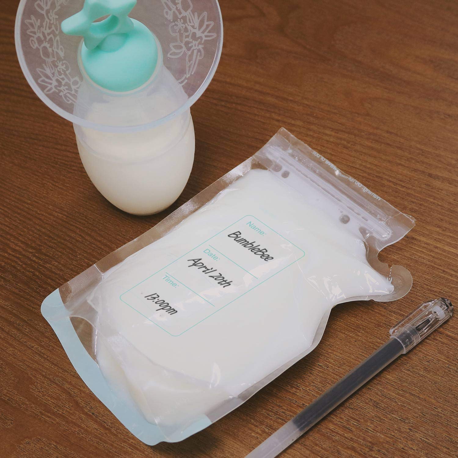 BumbleBee Breast Milk Storage Bags 100 Count