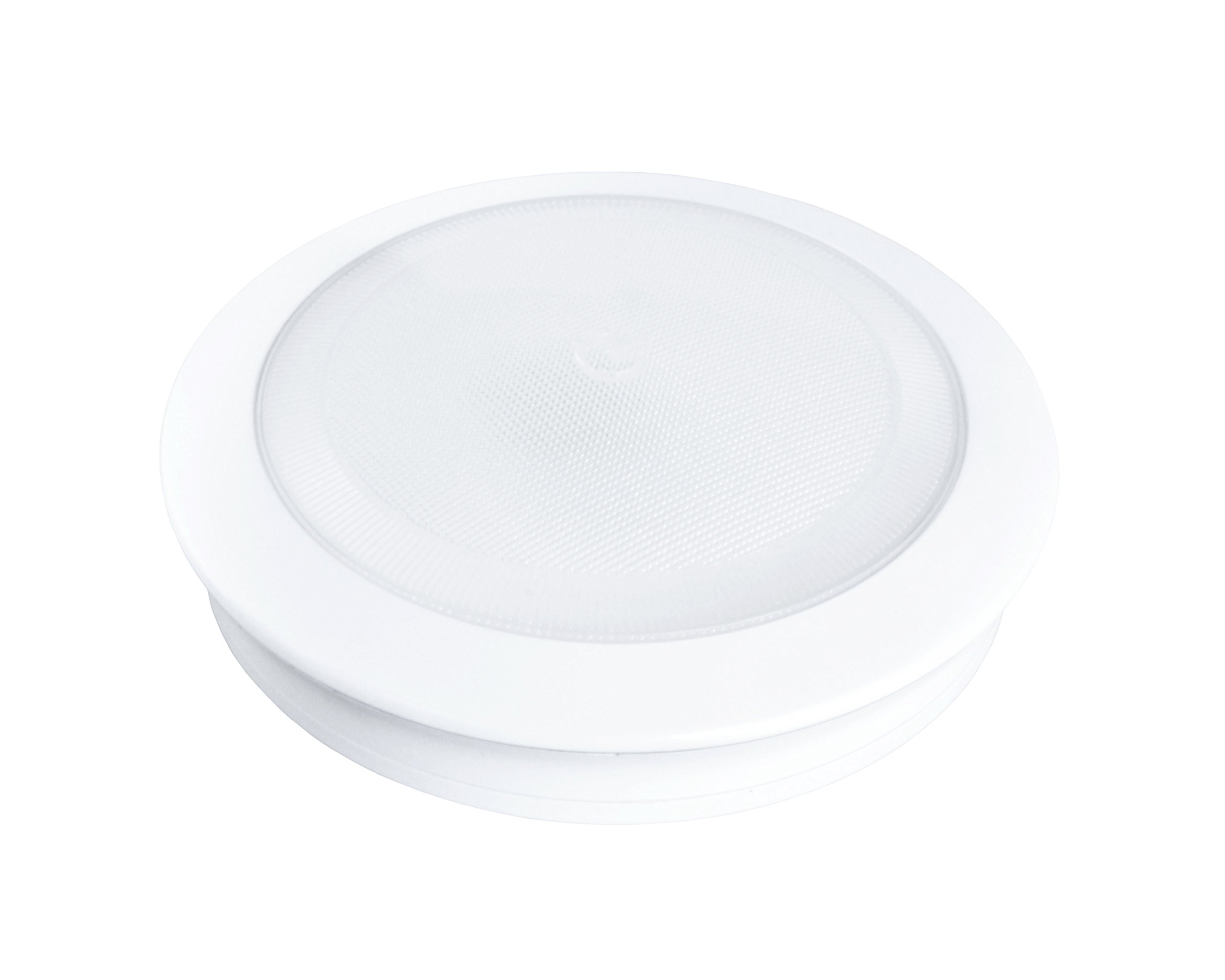 Ecolight BO1081-WHG-07LF6-E LED Closet Pull Cord Timer Lighting 7-in White Battery Powered