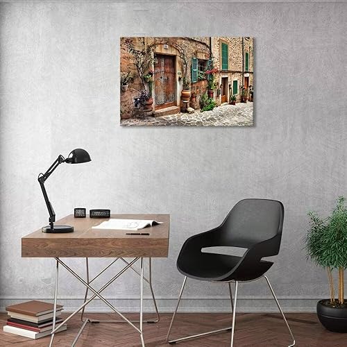 Miniatura 9 de Athens Downtown Skyline - Lienzo decorativo para pared, diseño de Georgia, Estados Unidos, para el hogar, dormitorio, sala de estar, obras de arte