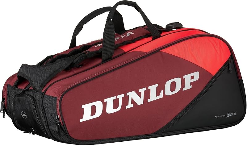 CX Performance Tennis Bag, Red/Black - 12-Racket
