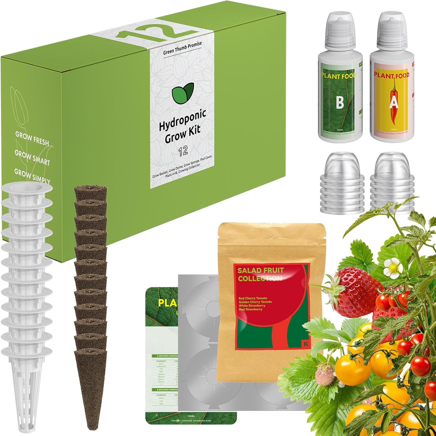 Amazon.com : inbloom Fruit Seed Pod Kit for for AeroGarden, Ahopegarden ...