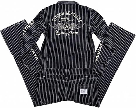VANSON ストライプつなぎ 楽天市場】ツイルオールインワン つなぎ VANSON バンソン ボーン