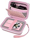 Comecase Carrying & Protective Case for Digital Camera, for CAMKORY/for Kodak Pixpro FZ45 FZ55/for Canon PowerShot ELPH 180/190 / for Sony DSCW800 DSCW830 Cameras for Travel - Pink