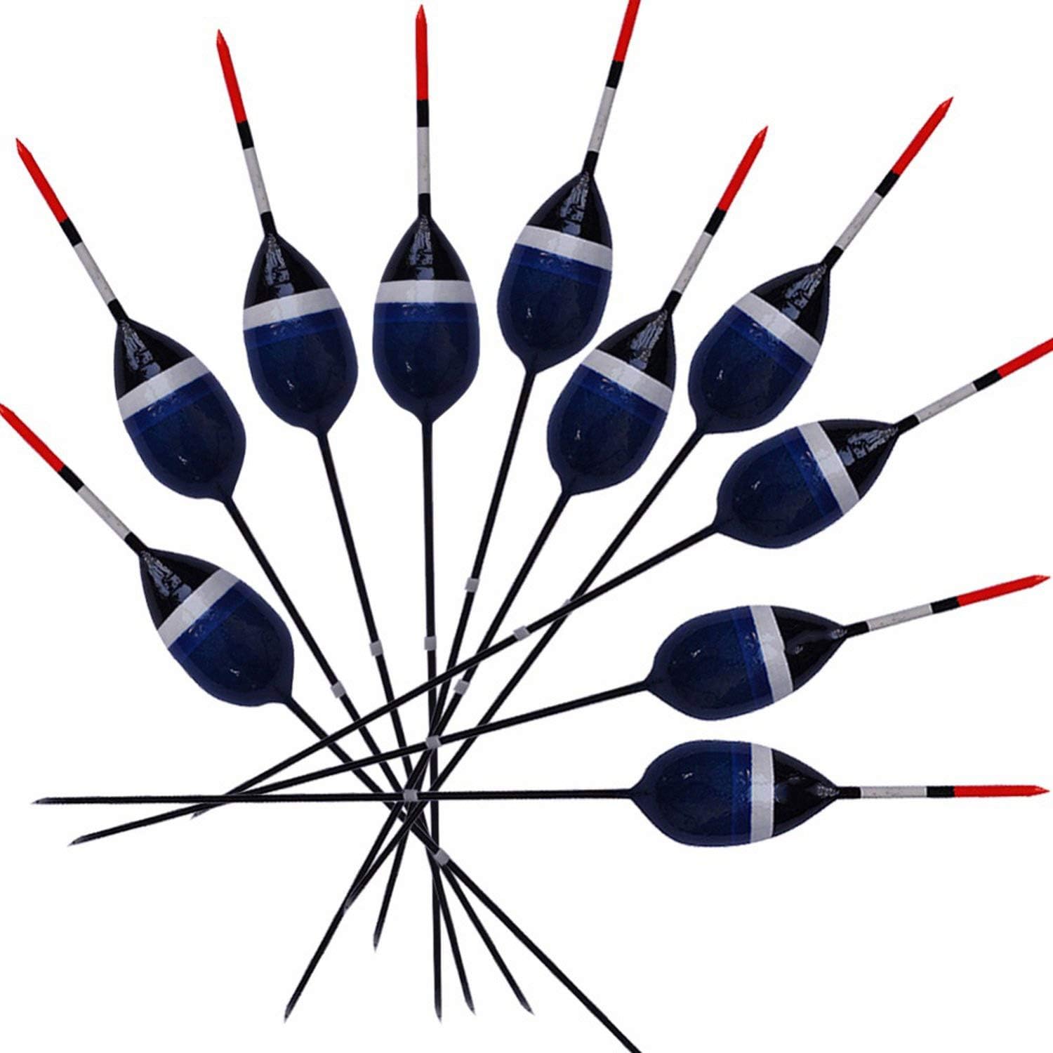 GoodsStore Fishing Float 10 Stück Sammlung Fischerei Bobber Kork