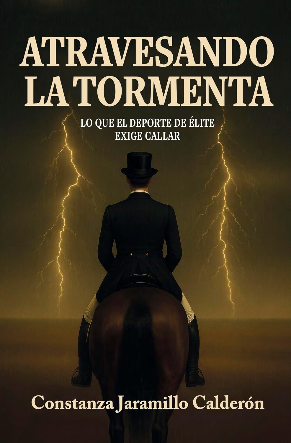 ATRAVESANDO LA TORMENTA: Lo que el deporte de élite exige callar (Spanish Edition)