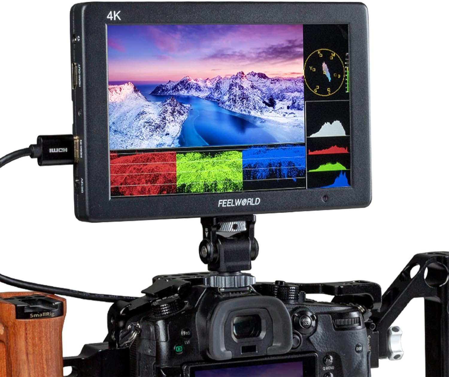 Blасk Frіdау - 60% оƒƒ FEELWORLD T7 Plus 7 3D LUT On-Camera Field Monitor with 4K HDMI Input/Output IPS 1920x1200 Rugged Solid Aluminum Housing DSLR Monitor with Peaking Focus False Colors Blасk Frіdау Sаlе 2022 FEELWORLD T7 Plus 7 3D LUT On-Camera Field Monitor with 4K HDMI Input/Output IPS 1920x1200 Rugged Solid Aluminum Housing DSLR Monitor with Peaking Focus False Colors
