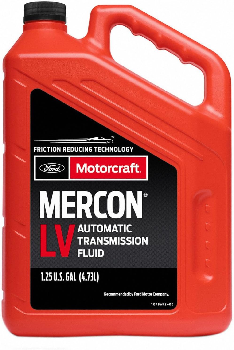 Genuine Ford Motorcraft MERCON LV Transmission Fluid XT-10-5Q3LV 5 Quart Jug - OEM for Ford Lincoln Mercury Models