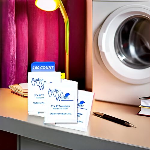 Miniatura 7 de Toallitas de audio  100 toallitas de limpieza envueltas individualmente  Sin alcohol, secado rápido, seguras para controladores de XboxPlayStation,