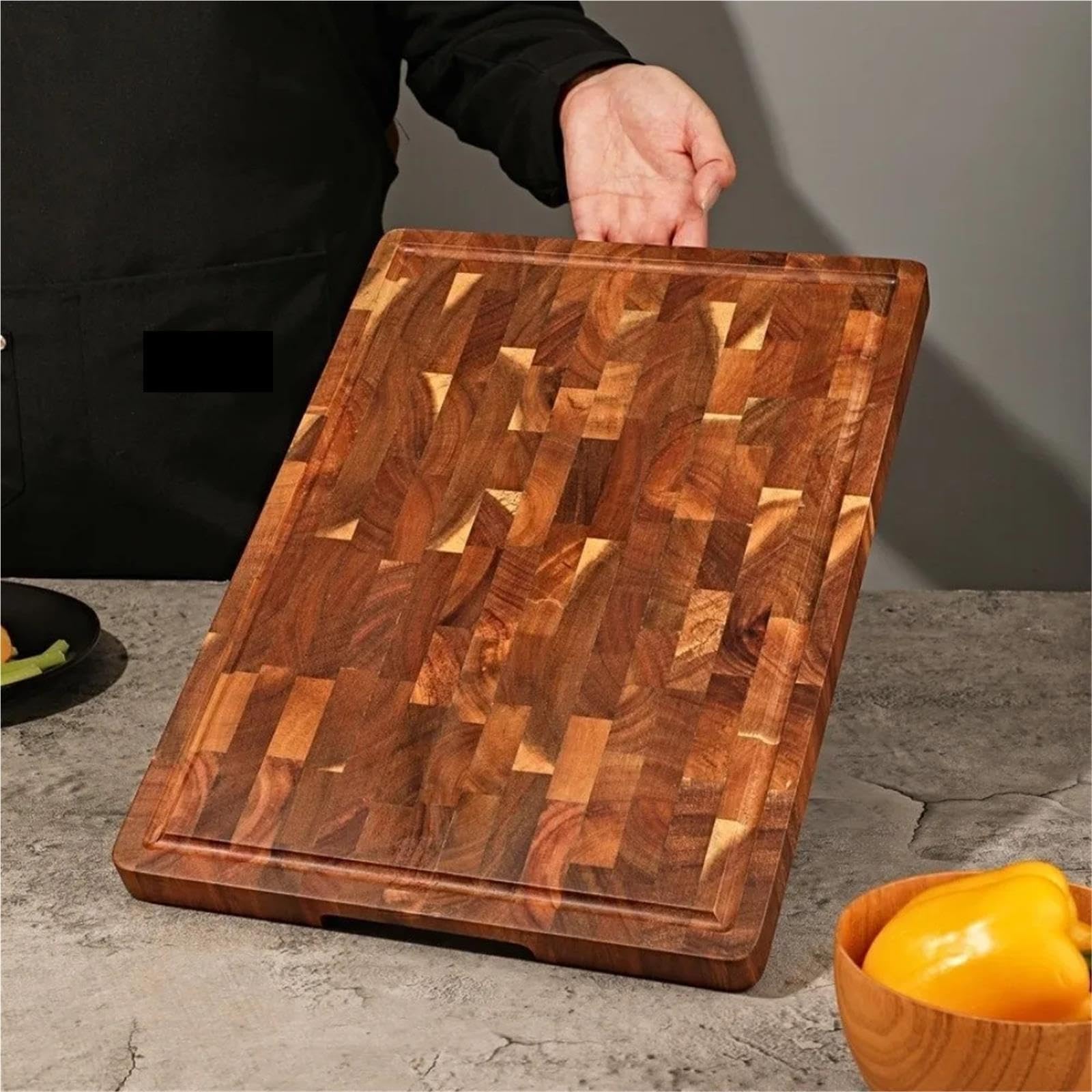 Madera Tabla De Cortar Tabla de cortar madera maciza