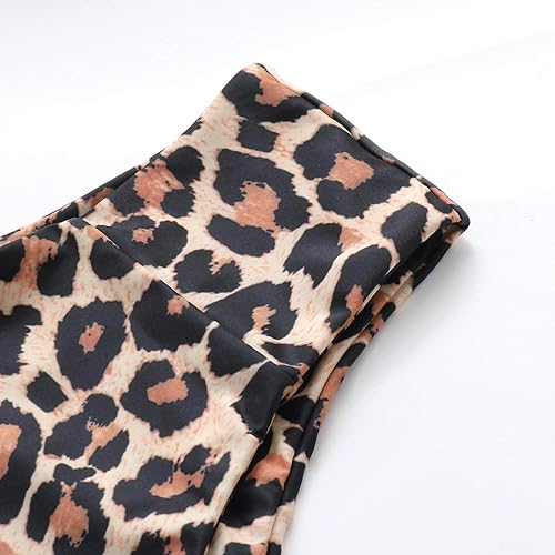 Miniatura 8 de OMKAGI Traje de baño de bikini bandeau para mujer, traje de baño atrevido con hombros descubiertos