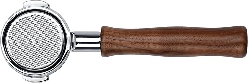 Miniatura 29 de Normcore Portafiltro sin fondo desnudo de 2.008 in, 3 orejas, se adapta a Delonghi Dedica EC680 y EC685, y máquinas de café SMEG y EUPA con mango