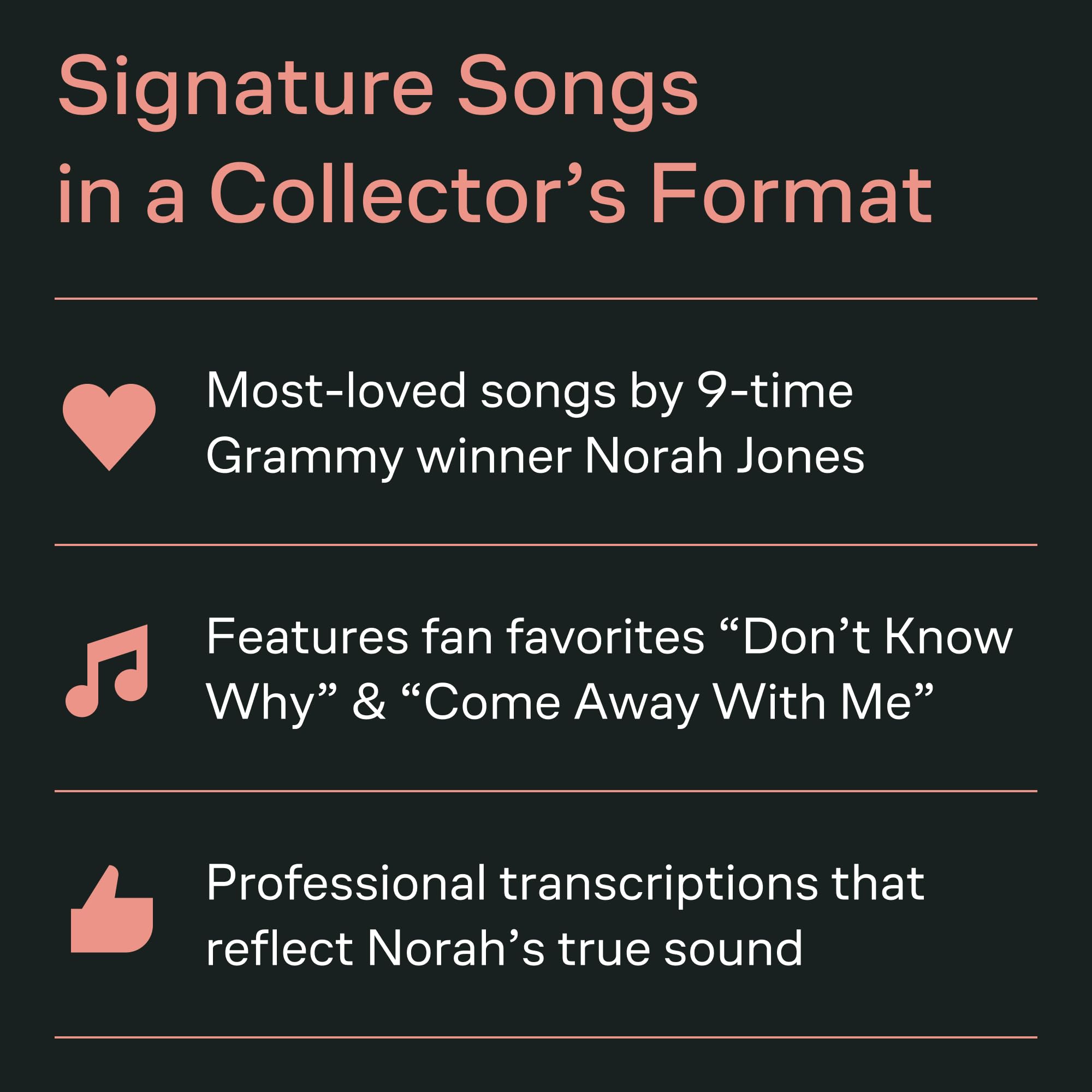 Norah Jones - Sheet Music Collection, Piano/Vocal/Guitar