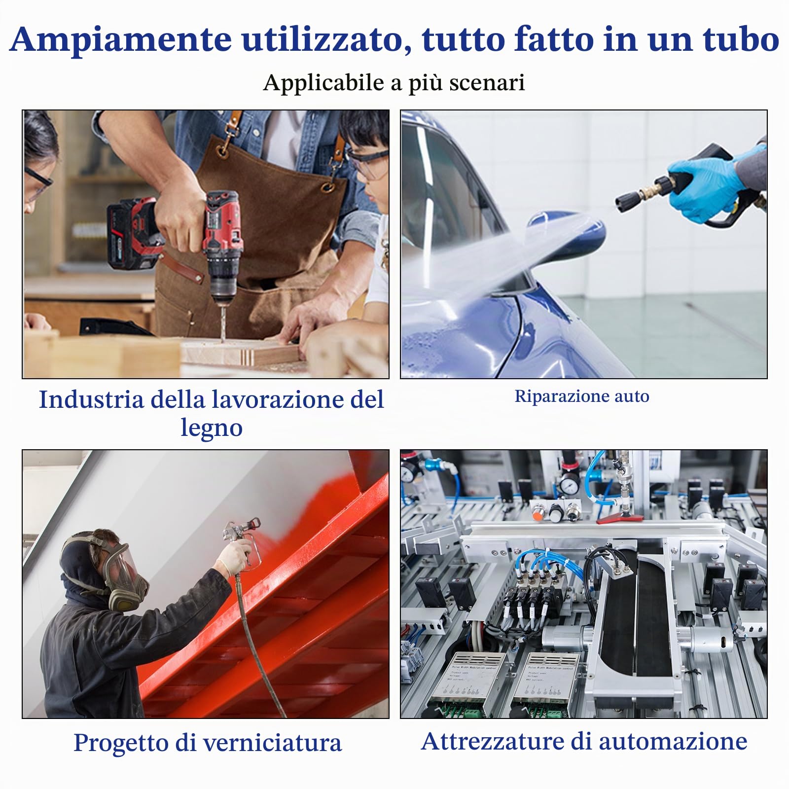 CONNECTION 40 Pezzi Raccordi Aria Compressa Dritto 4,6,8,10,12 mm Attacchi Rapidi Arià Compressa in Plastica Riduttori Ràccordi Pneumatici Pneumatica Raccordo Rapidi per Tubo Aria Vuoto