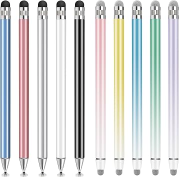 10PCS Stylus Pen for Touchscreen, Compatible with All Touch Screen Devices