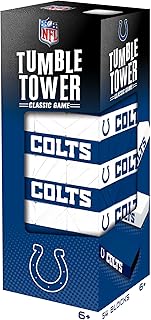 Baby Fanatic MasterPieces Game Day - NFL Cincinnati Bengals - Officially Licensed Tumble Tower, Real Wood Blocks