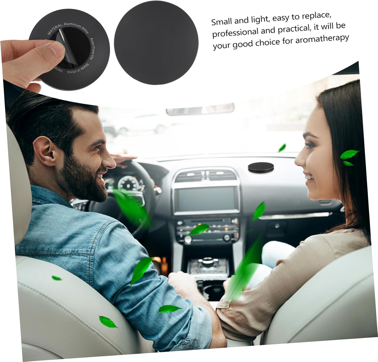 ibasenice 3sets Car Fragrance Air Freshener Aroma Diffuser for Car Relaxing Scent for Family