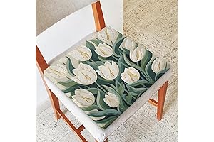 White Tulip Dining Chair Cushions: Comfort and Style United