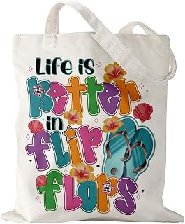 Summer Senior 2026 Lake Life Canvas Bags for Women