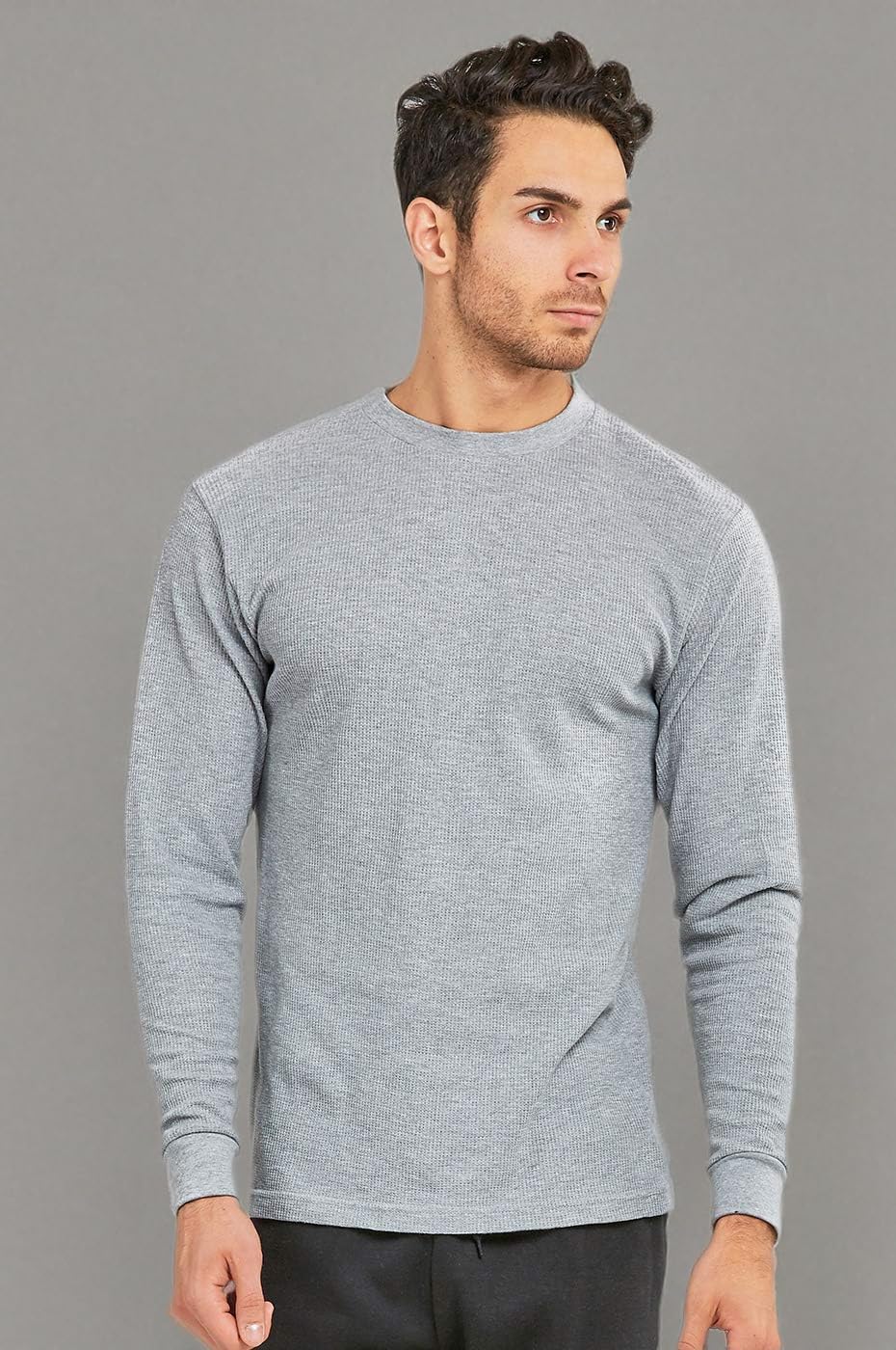 Men's Classic Waffle-Knit Thermal Top - Image 5