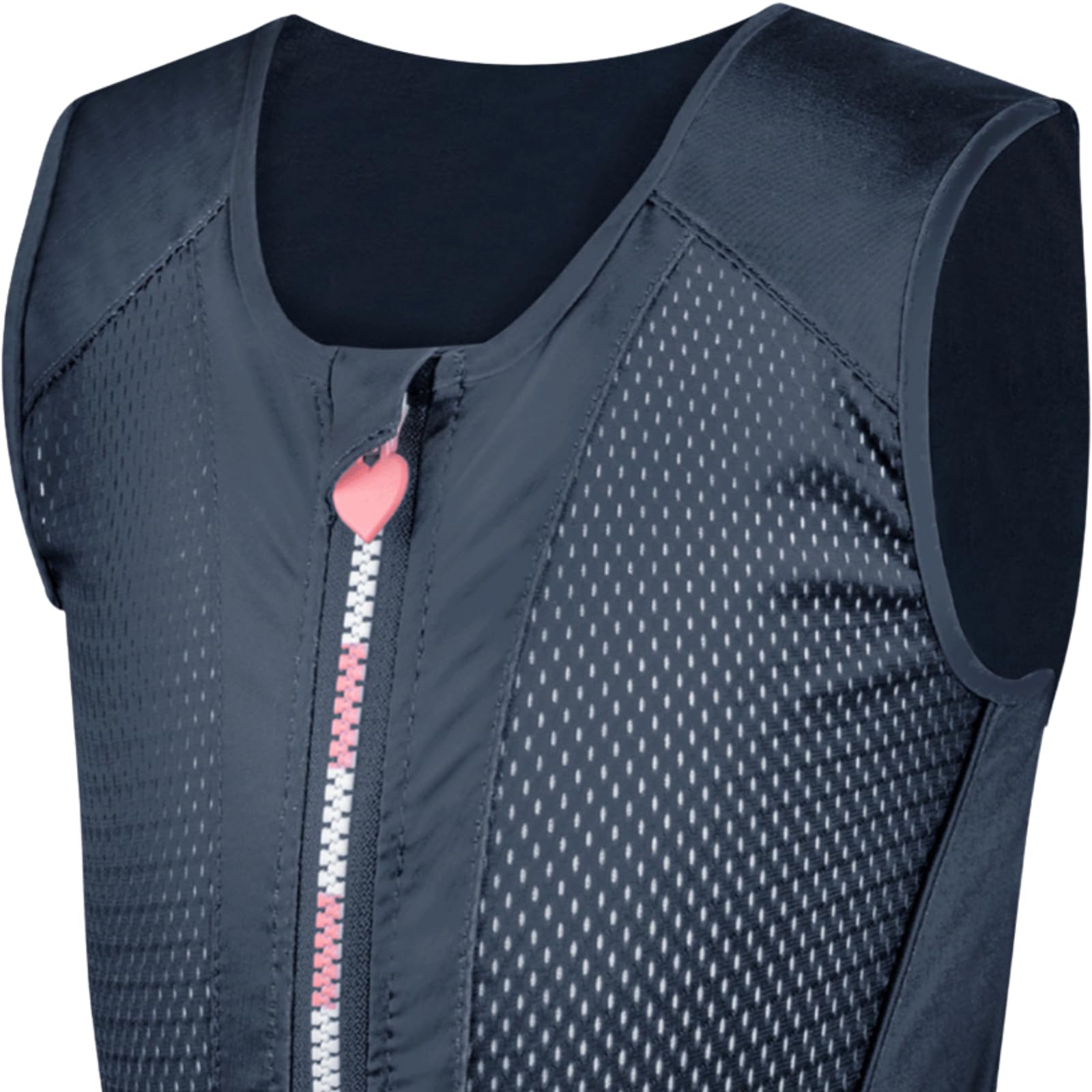 RL24 - Kinder Rückenprotektor P24 Flex Lucky Swing – Protektorenweste aus Hightech-Materialien – Reiter Schutzweste – atmungsaktiv & leicht – Unisex Reitweste in Nachtblau – viele Größen