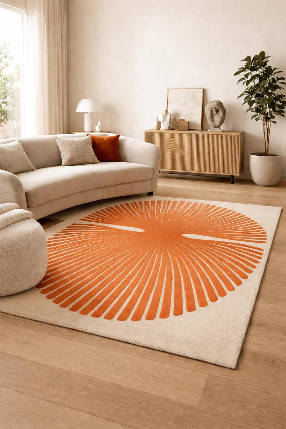 Earthen Radiance Hand Tufted New Zealand Wool Rug Wool Rug