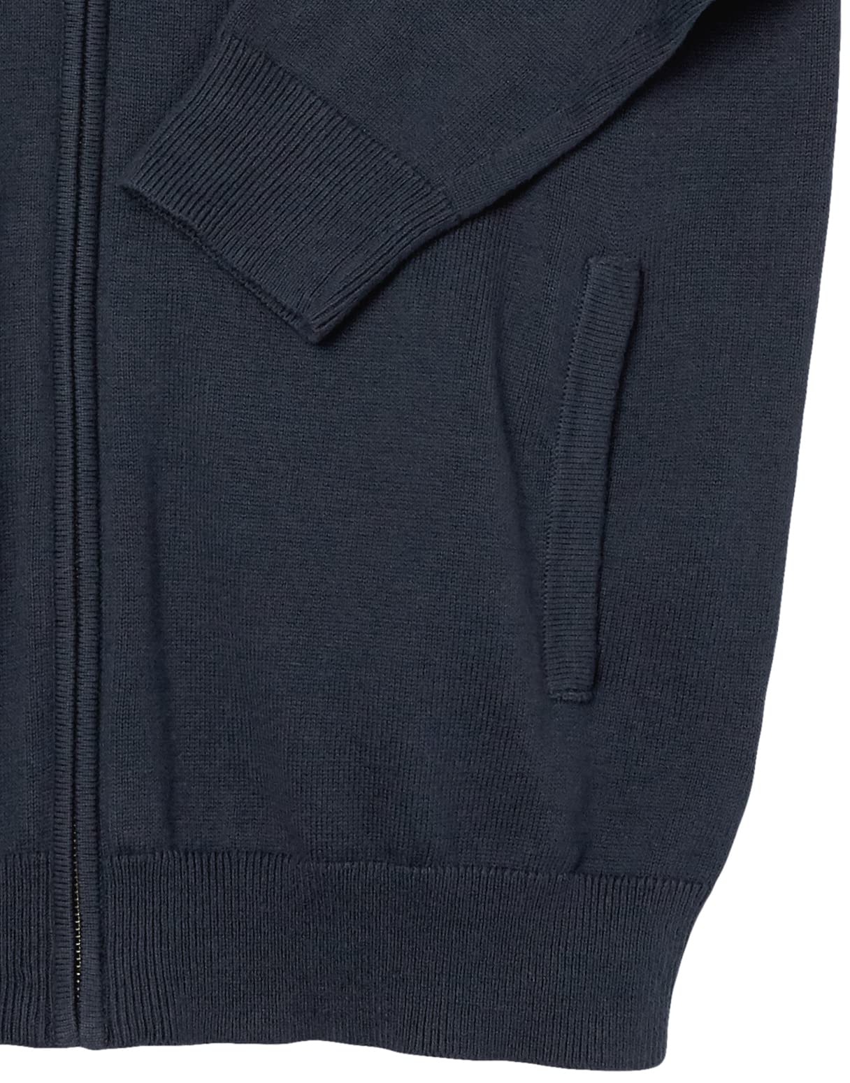 Amazon Essentials Hombre Jersey de Algodón con Cremallera Completa