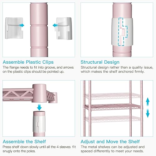 Vista 16 de FUTASSI P3 Plus - Perchero con ruedas, perchero para colgar ropa, resistente con ruedas, estante de armario portátil independiente de 45 pulgadas