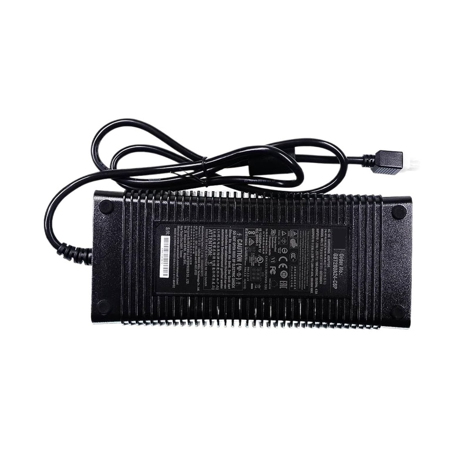 Alimentation à découpage 12 V 24 V GST280A pour stabiliser l'éclairage LED d'atelier