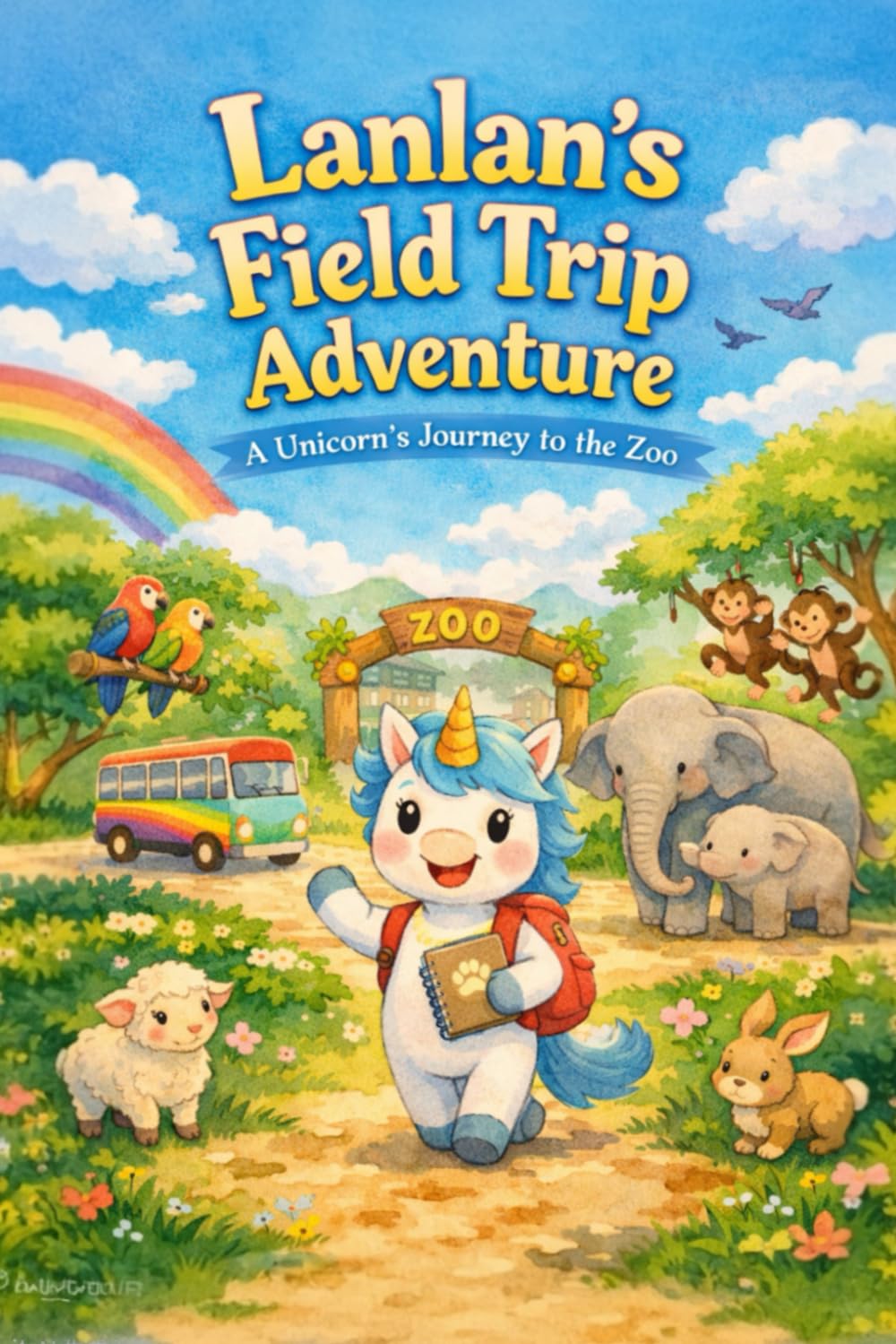 Lanlan’s Field Trip Adventure: A children's picture book full of fun and educational value. The story takes place in Unicorn Town, where the ... participate in a field trip to the zoo.