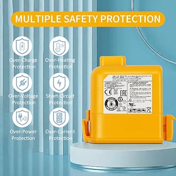 EAC63382201 Battery for LG CordZero A9 Plus Stick Cordless Vacuum Cleaner