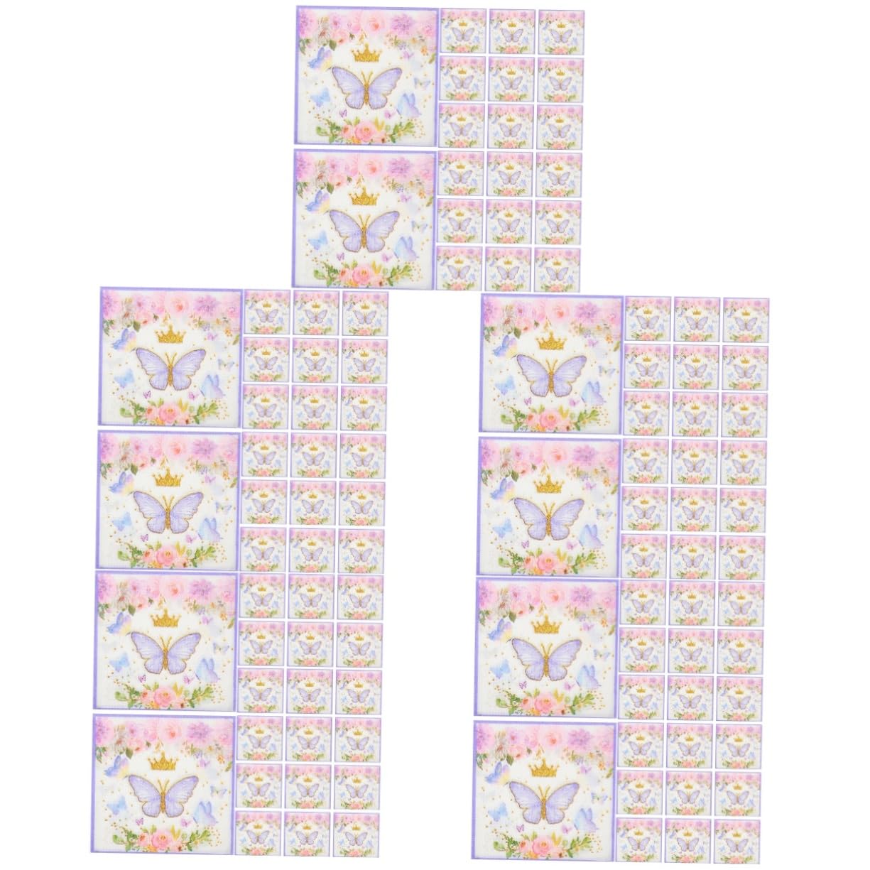 5 Series Servilleta Verde Adulto Vistoso Fiesta Decoración Servilletas De Novedad Servilletas Decorativas Navideñas Servilleta Decorativa Papel 100 Piezas*5