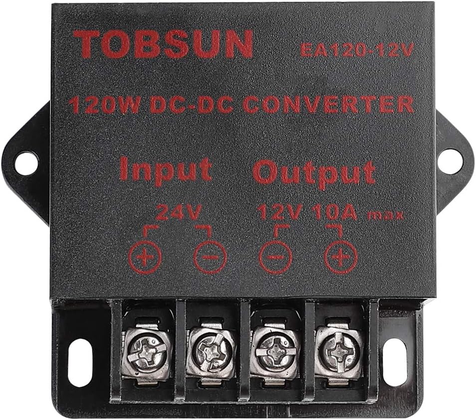 DC 24V to 12V 10A 120W Converter Step Down Regulator for Car Low Voltage Transformer