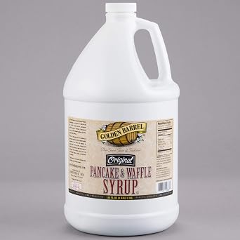 GOLDEN BARREL Original Syrup for Pancakes and Waffles 1 Gallon,Golden Barrel Includes Maryland Wholesale Sticker