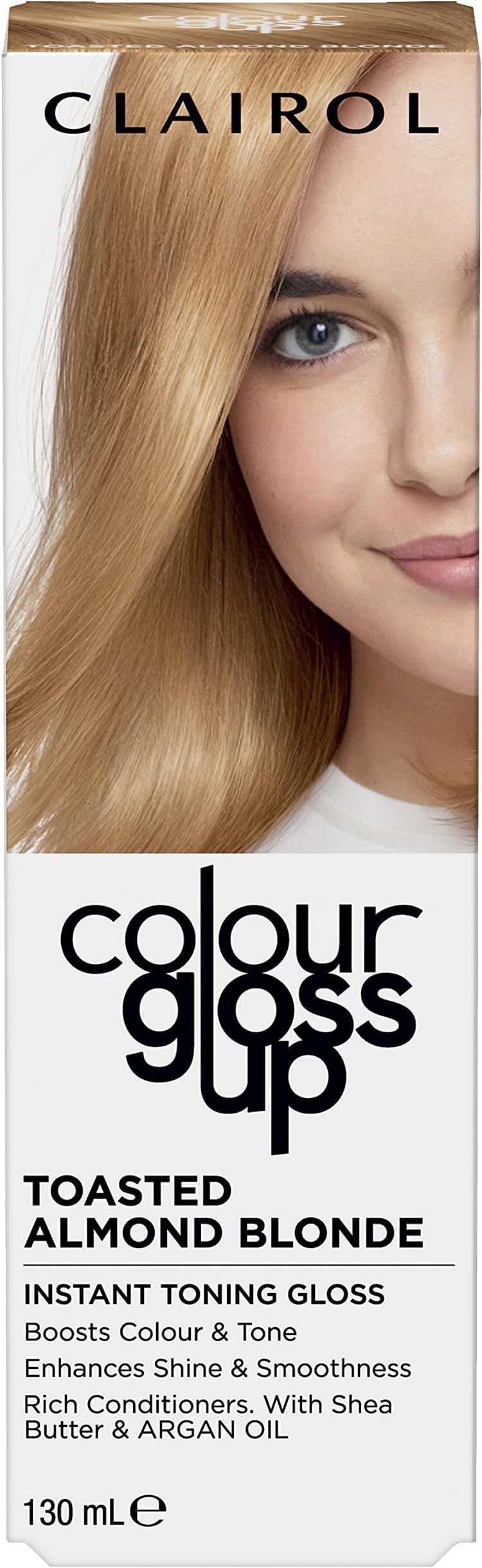 Colour Gloss Up, Temporary Colour Gloss, Toasted Almond Blonde, 130ml