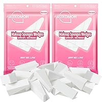 Vista 9 de 108 piezas de nuevas esponjas de maquillaje cuñas para base facial, esponja cosmética triangular sin látex para aplicación y mezcla sin