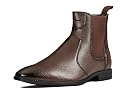 LOUIS STITCH Men’s Brunette Brown Mid-Top Ankle Chelsea Boots| Dual-Tone Slip-On Boots for Men | Perfect for Business, Formal & Casual Wear | LSNRGPDCL | UK-12 gallery image
